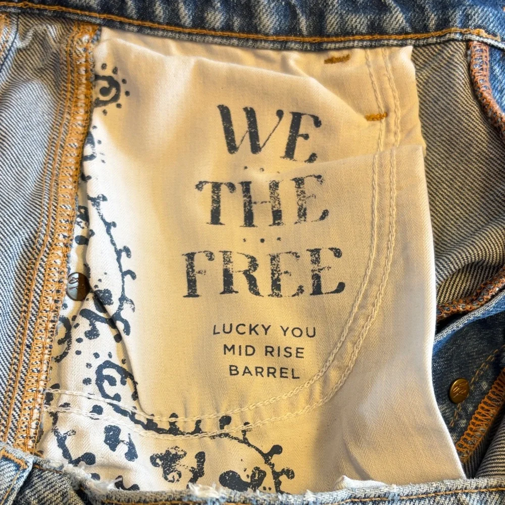 We The Free Denim Jeans with Brass Details - Picture 2 of 10